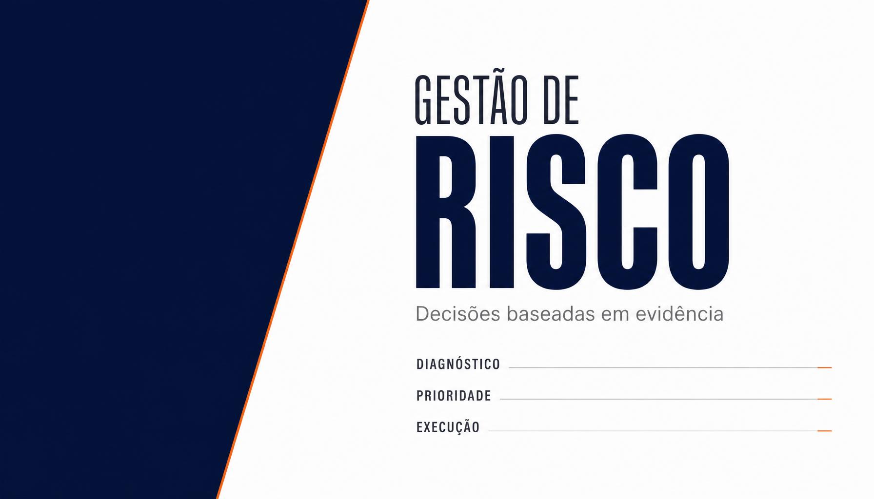 Exemplo de slide no estilo Corporativo executivo